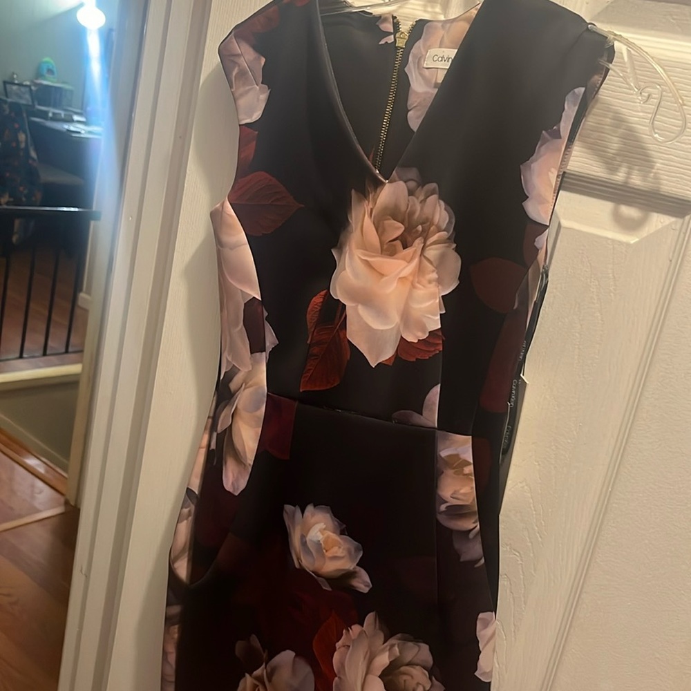 Floral Calvin Klein Dress